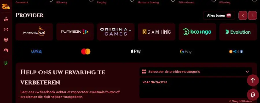 Spinogambino online casino slots